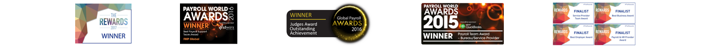 Payroll service awards